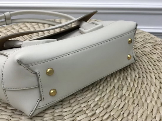 Bottega Veneta The Arco 33 Bag in Bianco French Calf