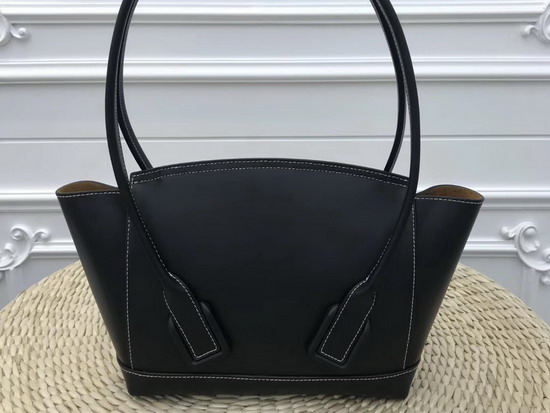 Bottega Veneta The Arco 33 Bag in Black French Calf