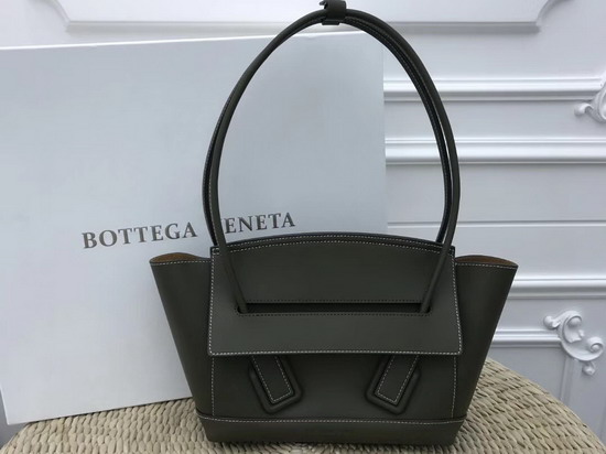 Bottega Veneta The Arco 33 Bag in Kaki French Calf