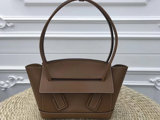 Bottega Veneta The Arco 33 Bag in Tan French Calf