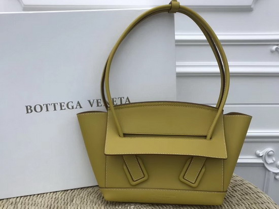 Bottega Veneta The Arco 33 Bag in Yellow French Calf