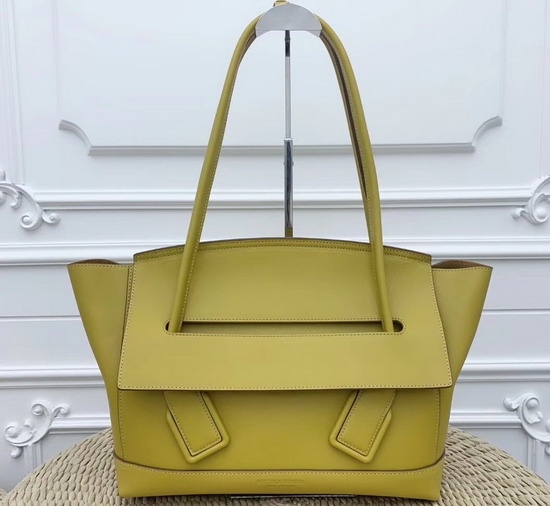 Bottega Veneta The Arco 48 Bag in Yellow French Calf