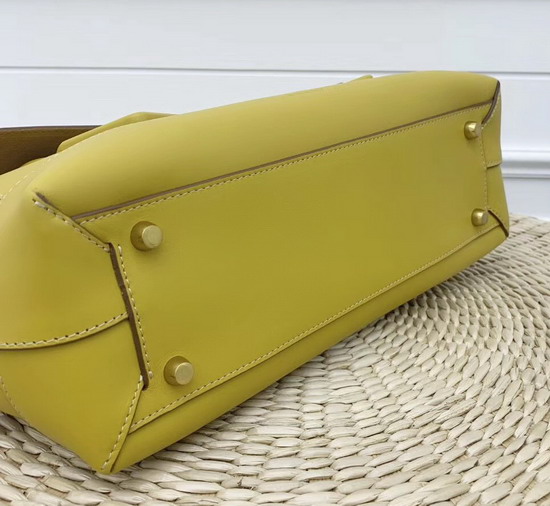 Bottega Veneta The Arco 48 Bag in Yellow French Calf