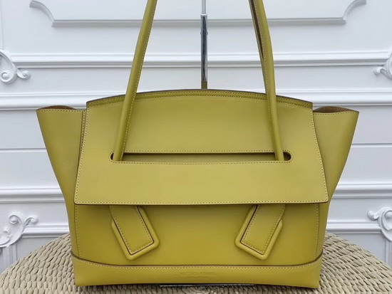 Bottega Veneta The Arco 48 Bag in Yellow French Calf