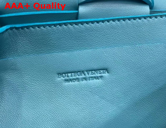 Bottega Veneta The Belt Cassette Aqua Lambskin Replica