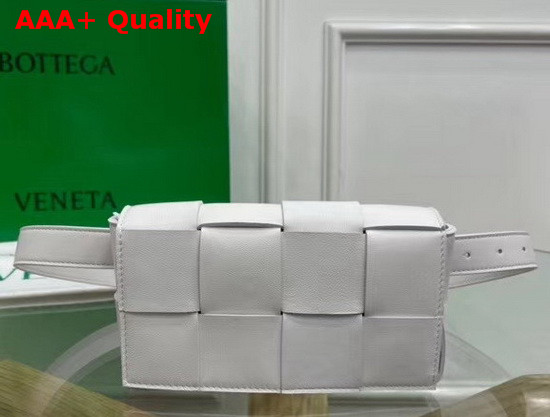 Bottega Veneta The Belt Cassette White Lambskin Replica