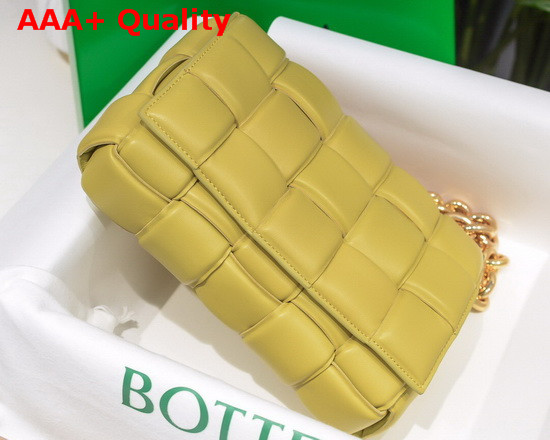 Bottega Veneta The Chain Cassette in Corn Maxi Intrecciato Nappa Leather Replica