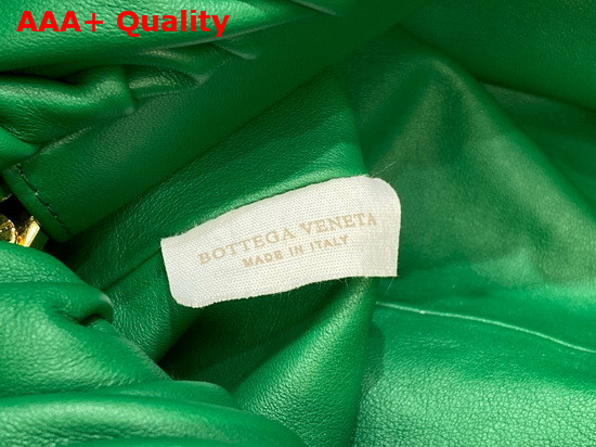 Bottega Veneta The Chain Pouch Green Calfskin Replica