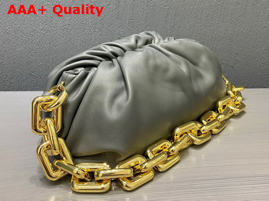 Bottega Veneta The Chain Pouch Grey Calfskin Replica