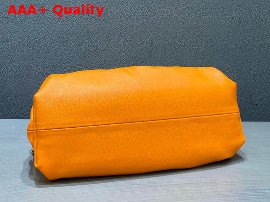 Bottega Veneta The Chain Pouch Orange Calfskin Replica