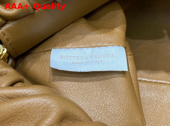 Bottega Veneta The Chain Pouch Tan Calfskin Replica