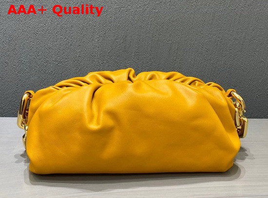 Bottega Veneta The Chain Pouch Yellow Calfskin Replica