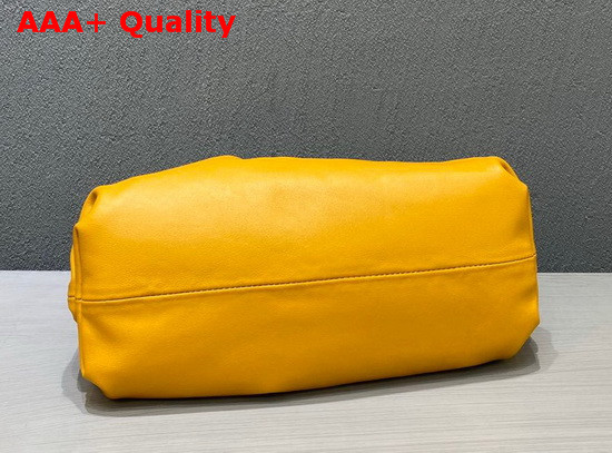 Bottega Veneta The Chain Pouch Yellow Calfskin Replica