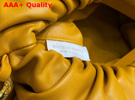 Bottega Veneta The Chain Pouch Yellow Calfskin Replica