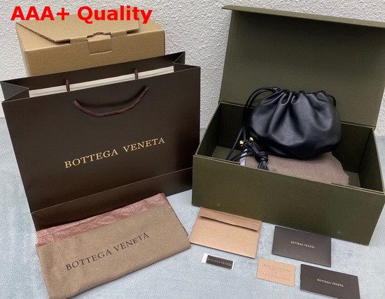 Bottega Veneta The Mini Bulb in Black Nappa Leather Replica