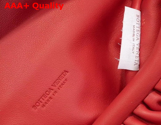 Bottega Veneta The Mini Pouch in Chili Nappa Leather Replica