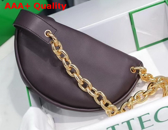 Bottega Veneta The Mini Pouch in Grape Nappa Leather Replica