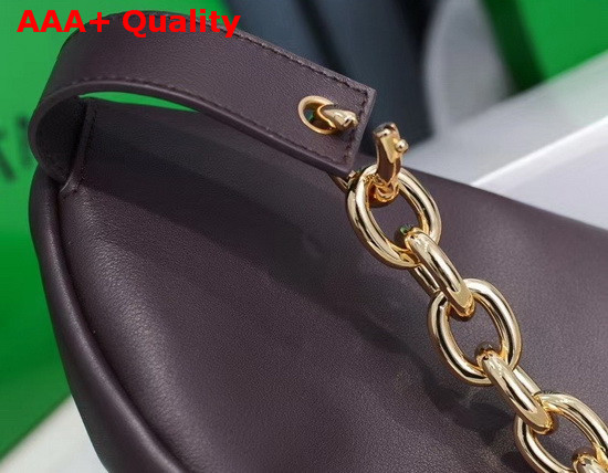 Bottega Veneta The Mini Pouch in Grape Nappa Leather Replica