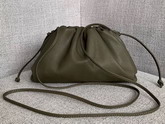 Bottega Veneta The Pouch 20 in Butter Calf Mustard