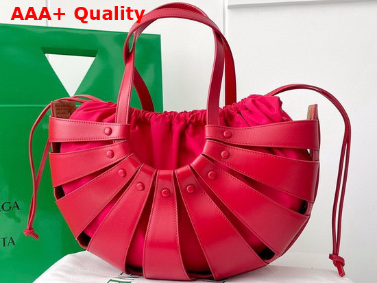 Bottega Veneta The Shell Chili Tomato Replica