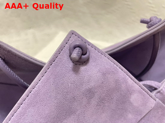 Bottega Veneta Tote Bag Lavander Suede Calfskin Replica