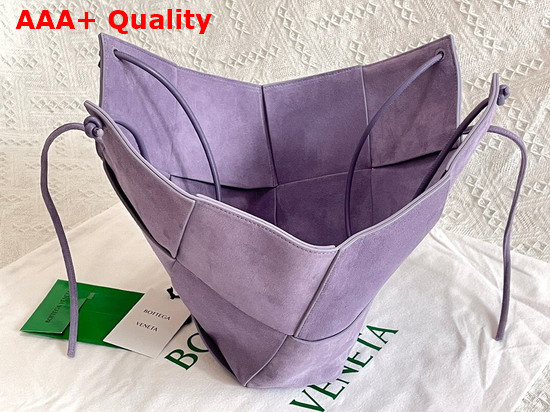 Bottega Veneta Tote Bag Lavander Suede Calfskin Replica