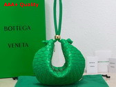 Bottega Veneta Turn Pouch in Parakeet Lamb Skin Replica