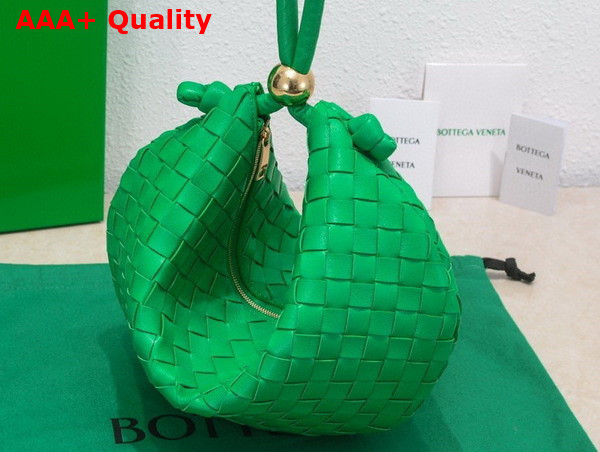 Bottega Veneta Turn Pouch in Parakeet Lamb Skin Replica