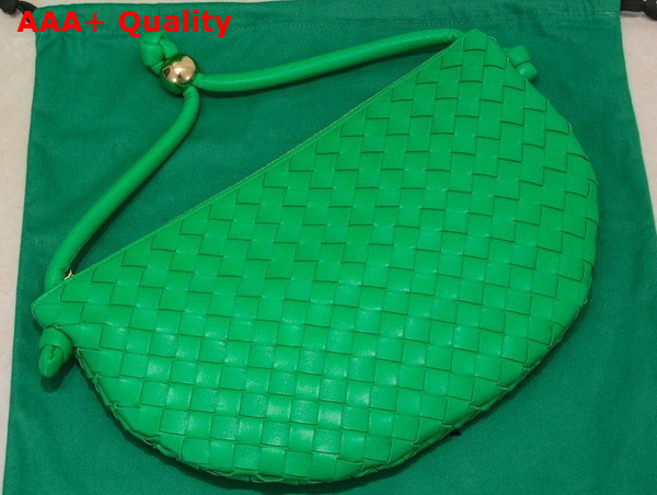 Bottega Veneta Turn Pouch in Parakeet Lamb Skin Replica