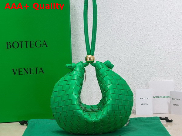 Bottega Veneta Turn Pouch in Parakeet Lamb Skin Replica