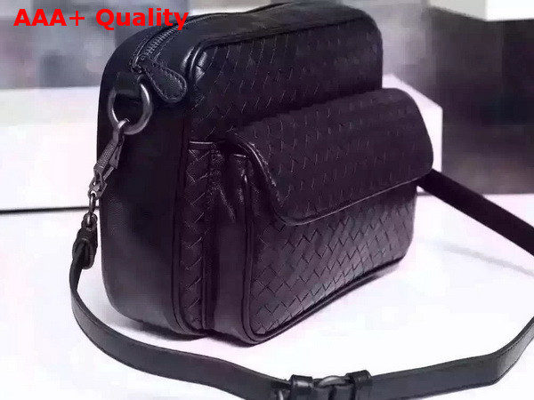 Bottega Veneta Women Messenger Bag in Black Replica