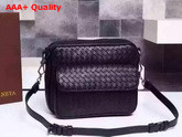 Bottega Veneta Women Messenger Bag in Black Replica