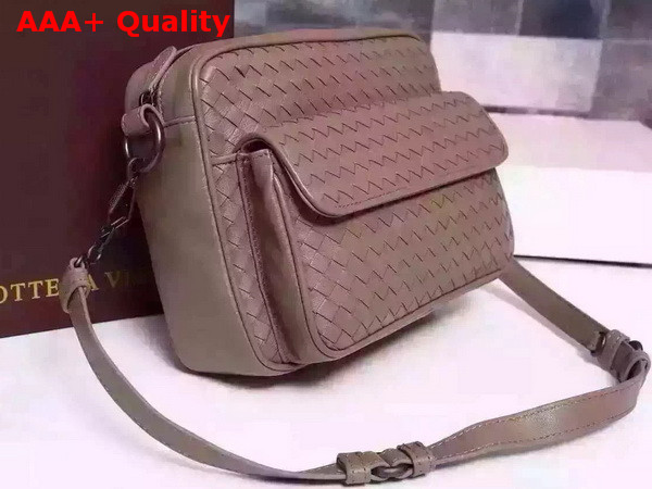 Bottega Veneta Women Messenger Bag in Grey Replica