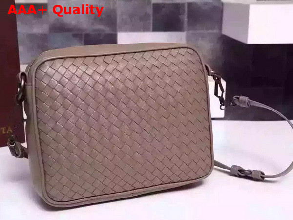 Bottega Veneta Women Messenger Bag in Grey Replica