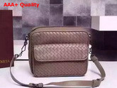 Bottega Veneta Women Messenger Bag in Grey Replica