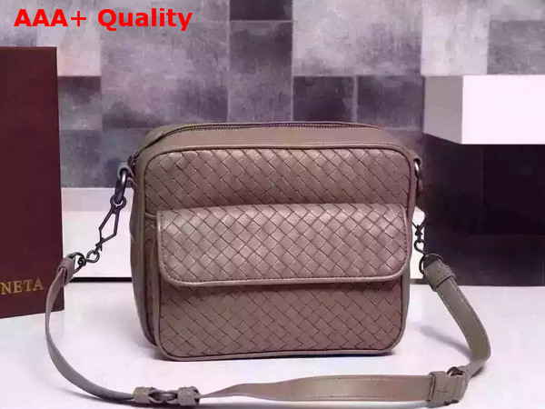 Bottega Veneta Women Messenger Bag in Grey Replica