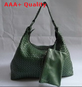 Bottega Veneta Woven Hobo Invisible Green Replica