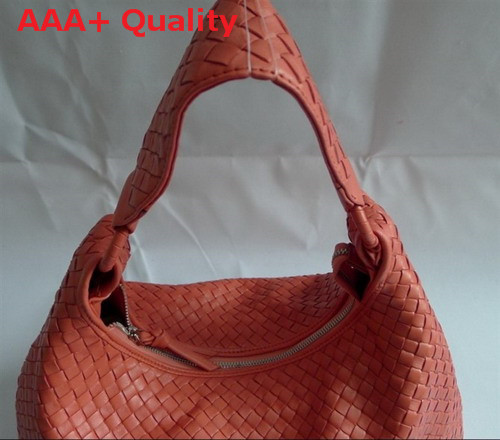 Bottega Veneta Woven Hobo Watermelon Lambskin Replica