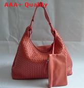 Bottega Veneta Woven Hobo Watermelon Lambskin Replica