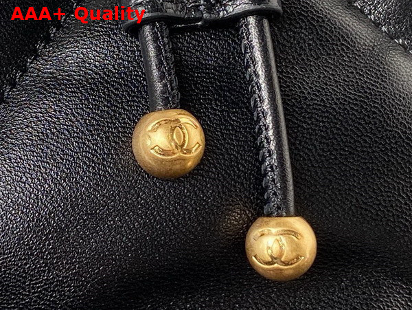 Chanel 19 Backpack in Black Lambskin AS4223 Replica