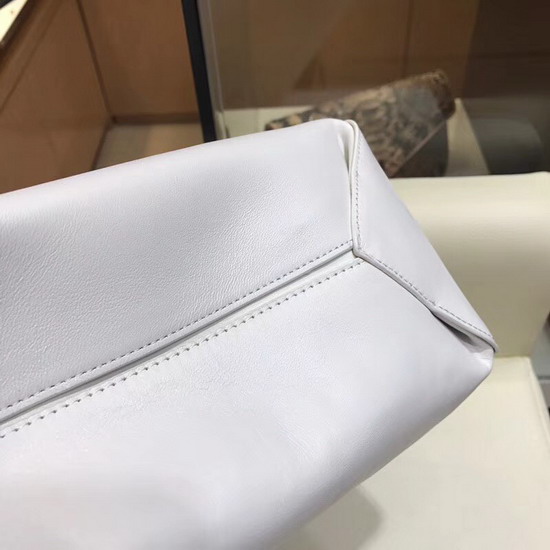 Chanel 31 Rue Cambon Bag White Calfskin Leather