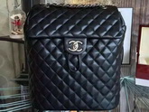 Chanel Backpack Black Lambskin for Sale