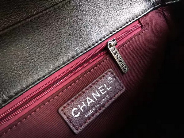 Chanel Backpack Calfskin Ruthenium Tone For Sale