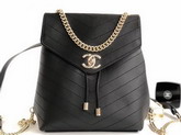 Chanel Bakcpack Black Calfskin A57555