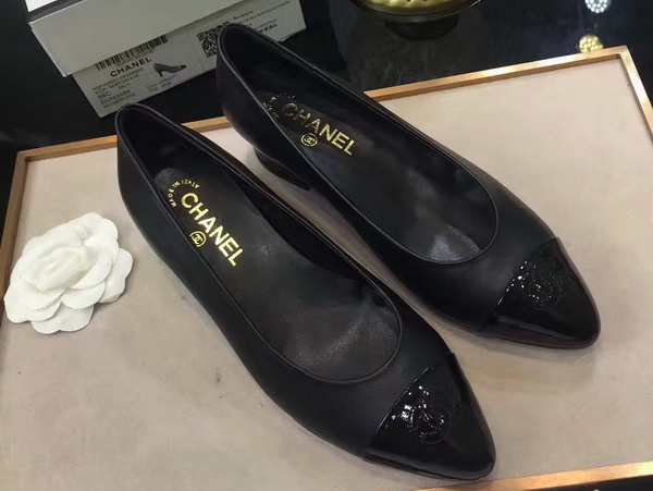 Chanel Ballerinas Lambskin Black For Sale