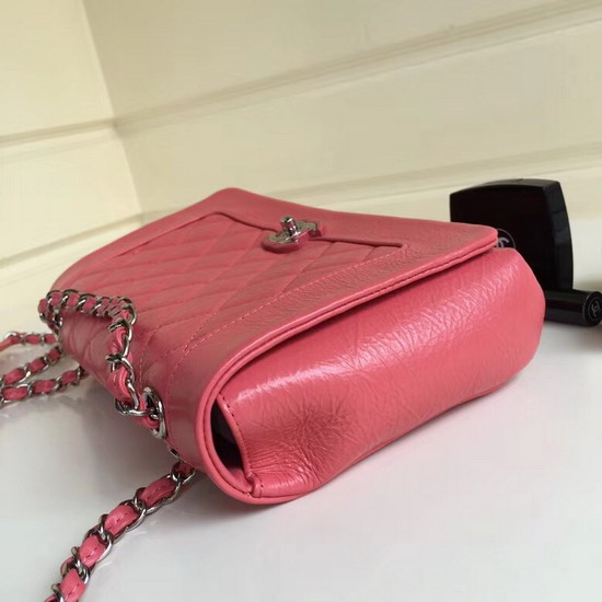 Chanel Bi Quilted Vintage Bag Pink