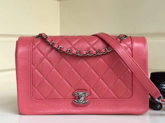 Chanel Bi Quilted Vintage Bag Pink