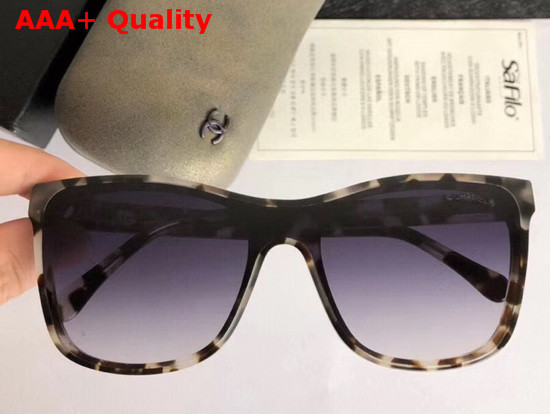 Chanel Butterfly Sunglasses Acetate Brown Lenses Replica