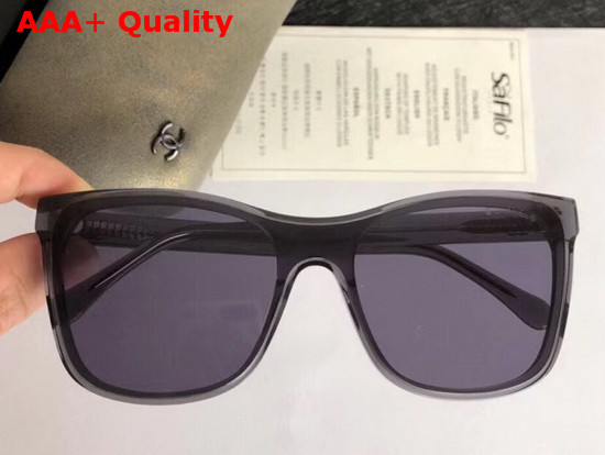 Chanel Butterfly Sunglasses Acetate Brown Lenses Replica