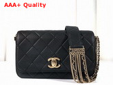 Chanel Cambon Flap Bag in Black Lambskin Replica